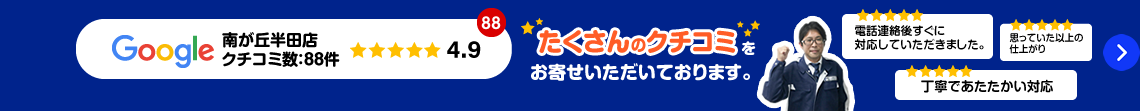 たくさんのクチコミをお寄せいただいております